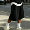 Men's Sports Casual Shorts, Wide Leg Straight Trendy | SAMAG