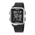 YIKAZE Sports Watch for Men Waterproof Multifunction Electronic Watch Ultra-thin Men's LED Digital Wristwatch for Man Student
