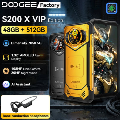 Global Version DOOGEE S200 X VIP Edition Smartphon 5G | SAMAG