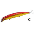 OUTKIT Fishing Lure 1PC Laser Minnow 16g 12cm Wobbling Minnow Floating Lure Hard Bait Fishing Wobblers Crankbait Artifici