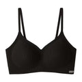 Women's Seamless Push-Up Bra Soft Support Brushed Anti-Sagging Palm Cup Comfortable Underwear for Small Breasts