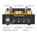 Douk Audio X1 HiFi JAN5725 Vacuum Tube Amplifier Bluetooth5.0 Receiver MM Phono Amp for Home Turntables Power Amp APTX-HD 160W*2