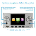 2.8-inch TFT Color Decoding Board Module Lossless Audio Amplifier Supports I2S Digital Audio 2-Channel Output Player DC 4.5-5.0V