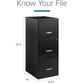 Cooper 3 Der Letter ile Cabinet in Black