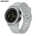 SANDA New Men Sport Wristwatch Luxury Luminous LED Analog Digital Display Stopwatch Waterproof Male - Visuel 9 | SAMAG