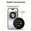Portable Wireless Bluetooth Speaker LED Light IPX4 Waterproof Loudspeaker Outdoor Bathroom Large Suction - Visuel 5 | SAMAG
