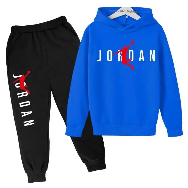 Kid Casual Pullover basketball Two Piece Suit Children | SAMAG