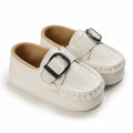 VALEN SINA New Baby Shoes White Christening Baptismal Moccasins Infant Boys Girls Slip-On Peas Shoes Walking Shoes