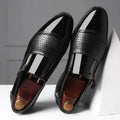 Men's Formal Shoes Official Business Social Shoe Male Leather Casual Office Low Price Elegant and Classic Italian 2025 Style 39