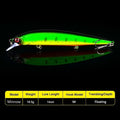 14cm 18.5g 3D Bionic Minnow Fishing Lure Hard Bait with 3 | SAMAG