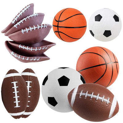 1/2/ Mini Inflation Ball PVC Football Basketball Rugby | SAMAG