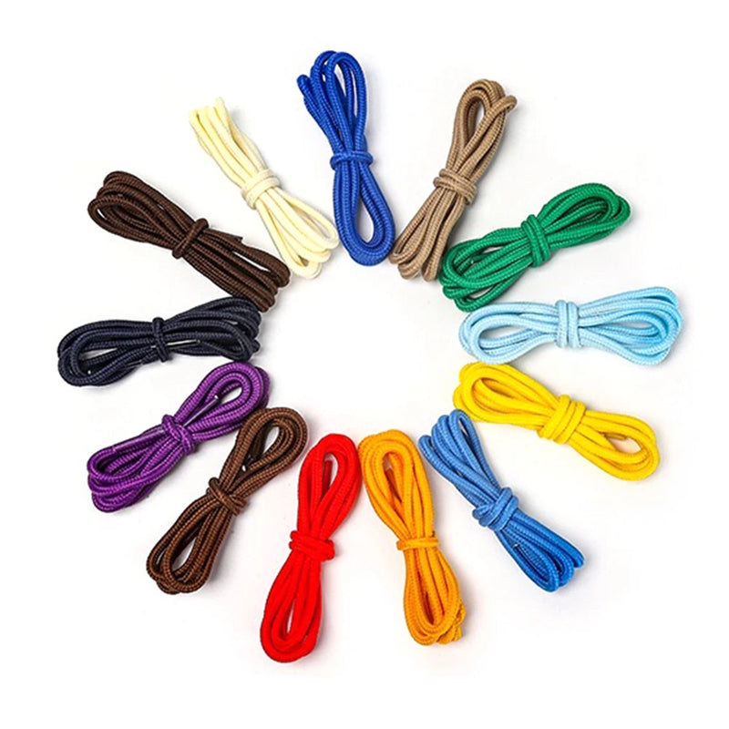 71"/180cm Round Shoelaces oelace Shoe Laces Cord Ropes for Boots Sport Shoes