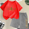 Summer Short Sleeve Children's Pattern Printed Sports - View 11 | SAMAG