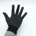 1Pair Work Gloves Non-slip Breathable Nylon Safety Protective Gloves with Dot Palm Coating for Garden,Warehouse Cycling рабочие