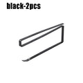 Space Saving Under Cabinet Paper Towel Holder No Drill Adjustable Mount Kitchen Organizer Rack Plastic Wrap - View 7 | SAMAG