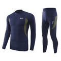 Winter Top Quality New Thermal Underwear Men Underwear Sets Compression Fleece Sweat Quick Drying Thermo Underwear Men Clothing