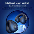 T75 Sport Bone-Conduction Bluetooth 5.3 Earphones HiFi Sound Wireless Headphones Earclip Waterproof Open Ear Headset Earring
