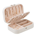 2023 Portable Jewelry Box Jewelry Organizer Display Travel Jewelry Case Boxes Button Leather Storage Zipper Jewelers Joyero