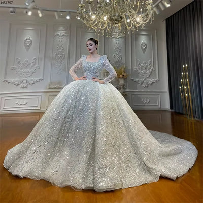 Customized Amanda Novias Official Square Neckline Long | SAMAG