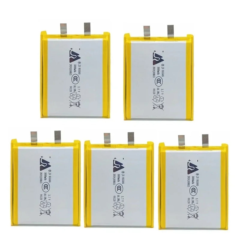 955565 Lithium Polymer Battery 3.7V 5000mAh Rechargeable Lipo Batteries for Mobile Power GPS Locator Camera Tablet PC DVD DIY