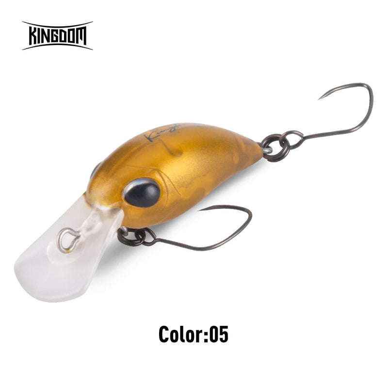 Kingdom Mini Crank Minnow Lure 1.5g 25mm 3.2g 32mm | SAMAG