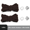 Flat Elastic Shoe Laces Sneakers No Tie Shoelaces for Shoes Tennis Quick Shoelace Clips Without Ties Shoe Accessories Kids Adult