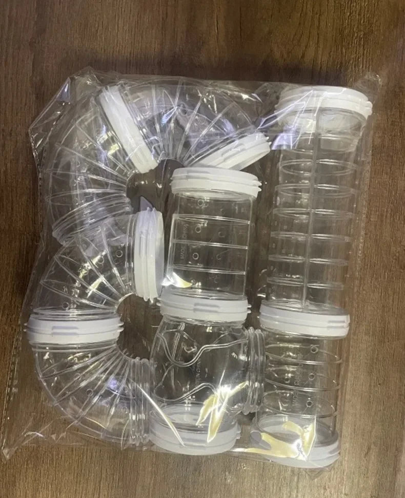 New Hamster Coop External Pipelines Can Be Randomly Spliced DIY Landscape Design Pipes Hamster Cage Modification Movement Tunnel