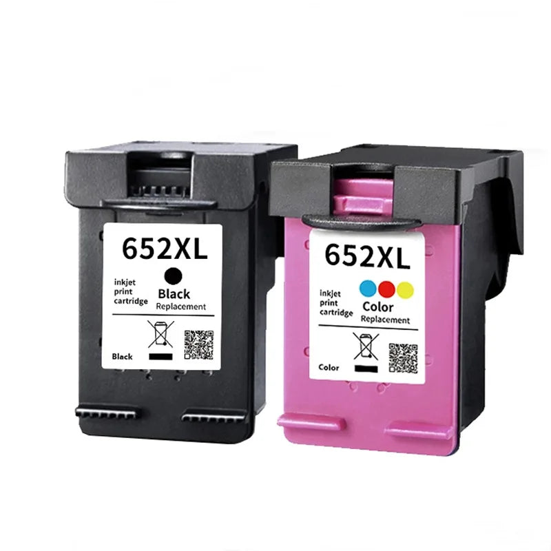 652XL Ink Cartridge Replacement For HP 652 652 XL Compatible Deskjet 1115 1118 2135 2136 3635 3636 3835 4535 Printer