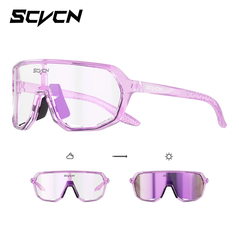 SCVCN Women Photochromic Sunglasses Men Cycling Glasses - View 18 | SAMAG