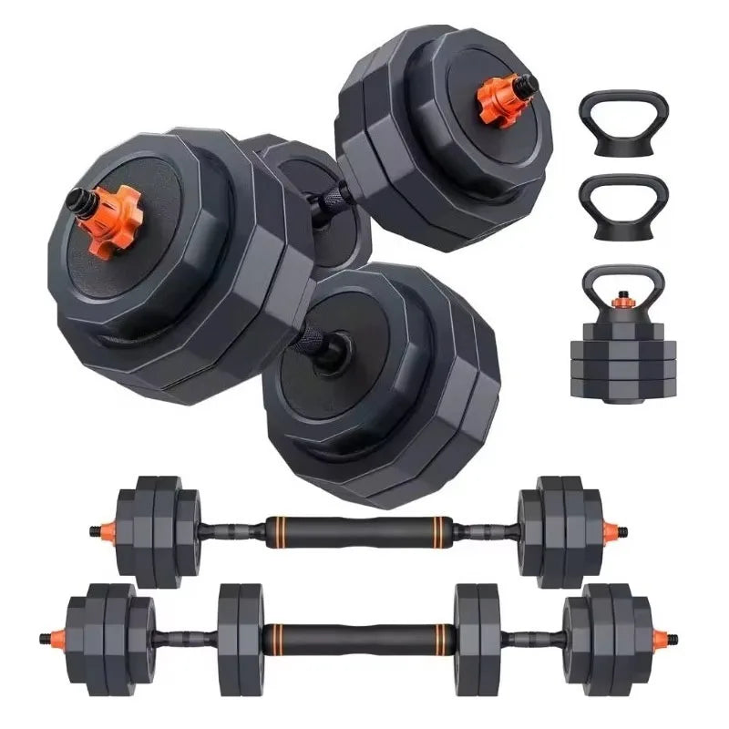 New Adjustable Dumbbell Set Secure Weight Lock For Home | SAMAG