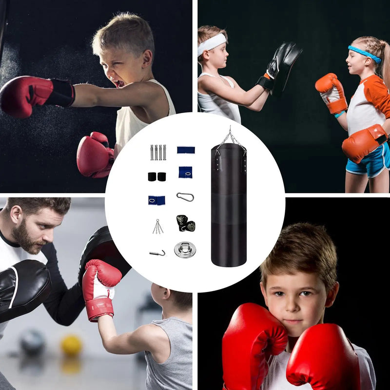 Punching Bag For Adults Oxford Fitness Trainer Gear Set | SAMAG