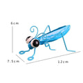 Garden Cute Metal Grasshopper Statue Decoration Outdoor Tree Wall Art Garden Grasshopper Statue Decoration Courtyard Backyard