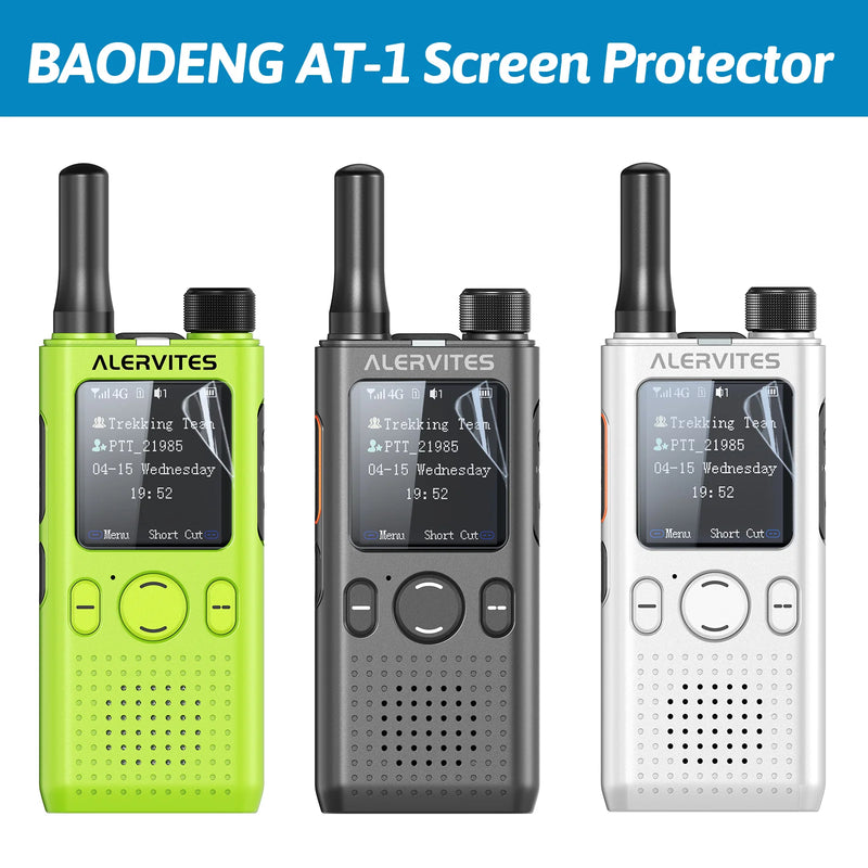 Baofeng AT1 POC Global Talking Walkie Talkie Screen Protector Anti-Scratch Protective Film Radio Accessories For ALERVITES AT-1