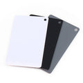 White Balance Card Set 3 in 1 18% Digital Photography Exposure Color Balance Card Set Gray/White/Black