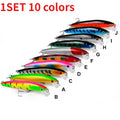 /Set 3D Crystal Minnow Glow in Dark Fishing Lure 95mm | SAMAG