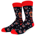 2025 New Men Christmas Socks New Year Funny Snowflake Beer Santa Claus Elk Snow Cotton Happy Socks Men Cartoon Women Sokken