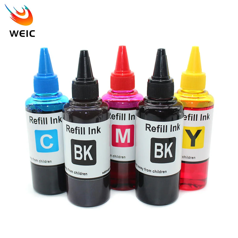 5Color 33XL 410XL Refill Ink for Epson XP-830 XP-630 XP-530 XP-640 XP-7100 XP-900 XP-645 XP-540 Printer