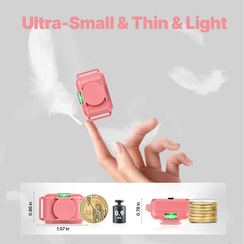 No Shock Cat Training Collar, Vibrating Cat Collar with Remote 2000ft, Beep and Vibration Collor for Cats 8-100lbs, Rechargeable