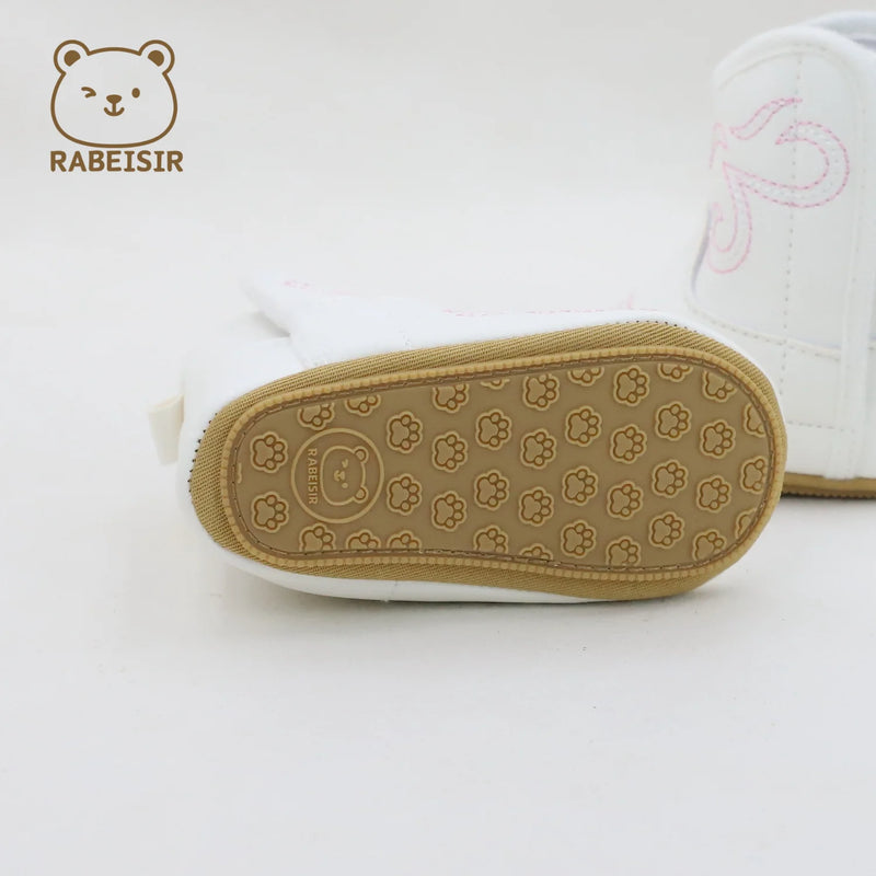 Autumn and Winter Baby Boots, Anti-Slip and Warm, Walking Shoes for 0-1 and a Half Year Old Male and Female Babies, Western Cowboy Boots