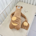 Cartoon Baby Soothing Pillow Remote Control Music Tapping Soothes Palm Pillow Baby Sleeping Pillow for Newborn Patting Doll