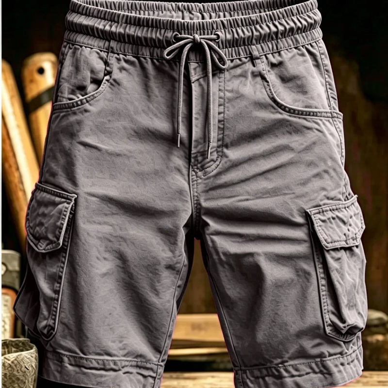 Male Cargo Knee Shorts Men Sports Casual Bermuda | SAMAG