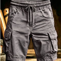 Male Cargo Knee Shorts Men Sports Casual Bermuda | SAMAG