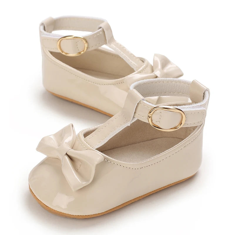 Baby Girl Casual and Comfortable Solid Color Mary Jane - View 4 | SAMAG