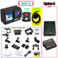 Action Camera 5K 4K60FPS  50MP 2" Touch Dual Screen 5X Zoom Wi-Fi EIS  170° DVR Webcam Wireless Mic 30M Waterproof Sport Camera