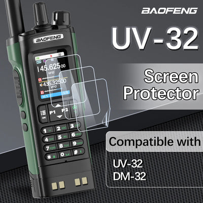 Baofeng UV-32 Walkie Talkie Screen Protector Fingerprint | SAMAG
