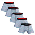 5pcs Pack Mens Panties Cotton Underwear Male Brand Boxer Briefs 2025 Underpants For Homme Luxury Sexy Shorts Gift