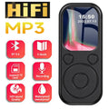 Portable MP3 Player 1.8 Inch Color Screen Walkmen Hi-Fi Bluetooth Compatible Digital Audio Music Player Support E-Books FM Radio