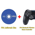 Jailbreak Gold Disc 12.52 for PS4 Latest Firmware Supported Bootable Homebrew Backup Games Give Away Wireless Game Controller