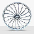 Folding bicycle wheels14/16/20 Inch Aluminum Alloy Material Variable Speed Rear Wheel Single Speed Rear Wheel 135MM Rear Shift