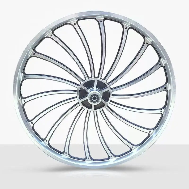 Folding bicycle wheels14/16/20 Inch Aluminum Alloy Material Variable Speed Rear Wheel Single Speed Rear Wheel 135MM Rear Shift
